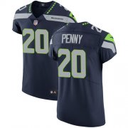 Wholesale Cheap Nike Seahawks #20 Rashaad Penny Steel Blue Team Color Men's Stitched NFL Vapor Untouchable Elite Jersey