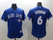 Wholesale Cheap Blue Jays #6 Marcus Stroman Blue Flexbase Authentic Collection Stitched MLB Jersey