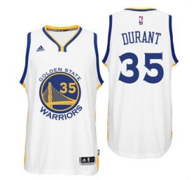 Cheap Youth Golden State Warriors Kevin Durant White Swingman #35 Player Adidas Home Jersey