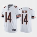 Wholesale Cheap Men's Chicago Bears #14 Andy Dalton White Vapor untouchable Limited Stitched Jersey