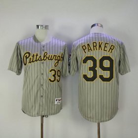 Wholesale Cheap Pirates #39 Dave Parker Grey Strip 1997 Turn Back The Clock Stitched MLB Jersey