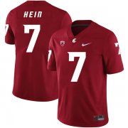 Wholesale Cheap Washington State Cougars 7 Mel Hein Red College Football Jersey