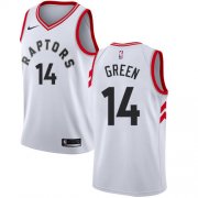 Wholesale Cheap Nike Raptors #14 Danny Green White NBA Swingman Association Edition Jersey