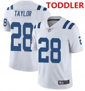 Wholesale Cheap Toddler indianapolis colts #28 jonathan taylor white stitched nike jersey