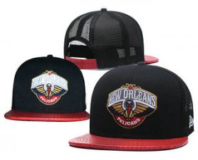 Wholesale Cheap New Orleans Pelicans Snapback Ajustable Cap Hat