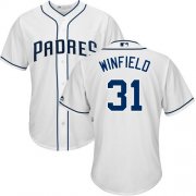Wholesale Cheap Padres #31 Dave Winfield White Cool Base Stitched Youth MLB Jersey