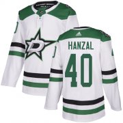 Cheap Adidas Stars #40 Martin Hanzal White Road Authentic Youth Stitched NHL Jersey