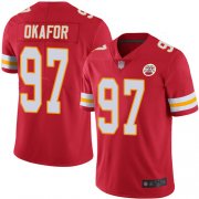 Wholesale Cheap Nike Chiefs #97 Alex Okafor Red Team Color Men's Stitched NFL Vapor Untouchable Limited Jersey