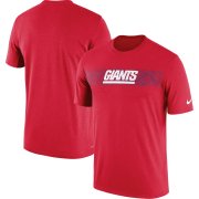 Wholesale Cheap New York Giants Nike Sideline Seismic Legend Performance T-Shirt Red