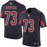 Wholesale Cheap Nike Cardinals #73 Max Garcia Black Men's Stitched NFL Limited Rush Jersey