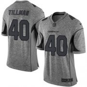 Wholesale Cheap Nike Cardinals #40 Pat Tillman Gray Men's Stitched NFL Limited Gridiron Gray Jersey