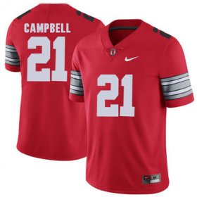 Wholesale Cheap Ohio State Buckeyes 21 Parris Campbell Red 2018 Spring Game College Football Limited Jersey
