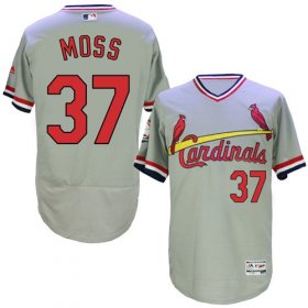 Wholesale Cheap Cardinals #37 Brandon Moss Grey Flexbase Authentic Collection Cooperstown Stitched MLB Jersey
