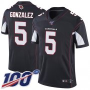 Wholesale Cheap Nike Cardinals #5 Zane Gonzalez Black Alternate Men's Stitched NFL 100th Season Vapor Limited Jersey