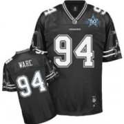 Wholesale Cheap Cowboys #94 DeMarcus Ware Black Shadow Team 50TH Patch Stitched NFL Jersey