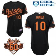 Wholesale Cheap Orioles #10 Adam Jones Black Cool Base Stitched MLB Jersey