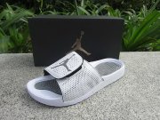Wholesale Cheap Women's Jordan Hydro 5 Retro Shoes White/gray