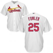 Wholesale Cheap Cardinals #25 Dexter Fowler White Cool Base Stitched Youth MLB Jersey