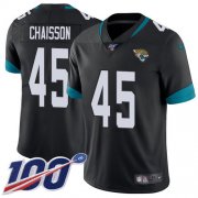Wholesale Cheap Nike Jaguars #45 K'Lavon Chaisson Black Team Color Men's Stitched NFL 100th Season Vapor Untouchable Limited Jersey