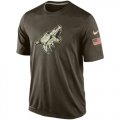Wholesale Cheap Men's Phoenix Coyotes Salute To Service Nike Dri-FIT T-Shirt