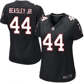 Wholesale Cheap Nike Falcons #44 Vic Beasley Jr Black Alternate Women\'s Stitched NFL Elite Jersey