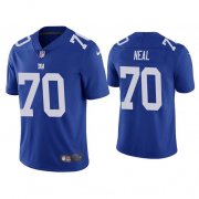 Wholesale Cheap Men's New York Giants #70 Evan Neal Blue Vapor Untouchable Limited Stitched Jersey
