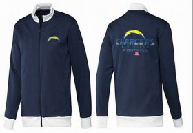 Wholesale Cheap NFL Los Angeles Chargers Victory Jacket Dark Blue