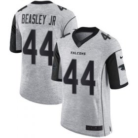 Wholesale Cheap Nike Falcons #44 Vic Beasley Jr Gray Men\'s Stitched NFL Limited Gridiron Gray II Jersey