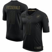 Cheap Arizona Cardinals #11 Larry Fitzgerald Nike 2020 Salute To Service Limited Jersey Black