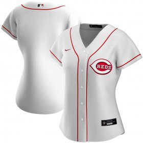 Wholesale Cheap Cincinnati Reds Nike Women\'s Home 2020 MLB Team Jersey White