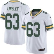 Wholesale Cheap Nike Packers #63 Corey Linsley White Men's Stitched NFL Vapor Untouchable Limited Jersey