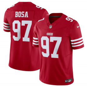 Wholesale Cheap Men\'s San Francisco 49ers #97 Nick Bosa Red 2023 F.U.S.E. Vapor Untouchable Limited Stitched Football Jersey