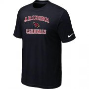 Wholesale Cheap Nike NFL Arizona Cardinals Heart & Soul NFL T-Shirt Black