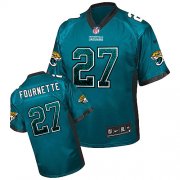 Wholesale Cheap Nike Jaguars #27 Leonard Fournette Teal Green Alternate Men's Stitched NFL Elite Drift Fashion Jersey