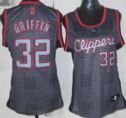 Wholesale Cheap Los Angeles Clippers #32 Blake Griffin Black Rhythm Fashion Womens Jersey