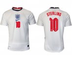 Wholesale Cheap Men 2020-2021 European Cup England home aaa version white 10 Nike Soccer Jersey