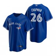 Wholesale Cheap Men's Toronto Blue Jays #26 Matt Chapman Royal Cool Base Stitched Jersey