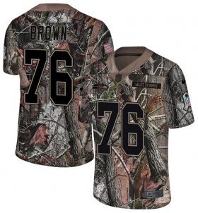 Wholesale Cheap Nike Seahawks #76 Duane Brown Camo Youth Stitched NFL Limited Rush Realtree Jersey