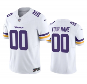 Wholesale Cheap Men\'s Minnesota Vikings Active Player Custom White 2023 F.U.S.E. Vapor Untouchable Stitched Jersey