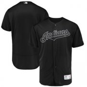 Wholesale Cheap Cleveland Indians Blank Majestic 2019 Players Weekend Flex Base Authentic Team Jersey Black