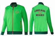 Wholesale Cheap NFL Chicago Bears Heart Jacket Green