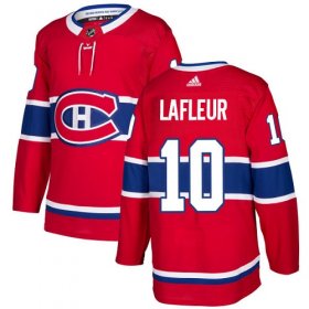 Wholesale Cheap Adidas Canadiens #10 Guy Lafleur Red Home Authentic Stitched Youth NHL Jersey