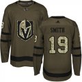 Wholesale Cheap Adidas Golden Knights #19 Reilly Smith Green Salute to Service Stitched NHL Jersey