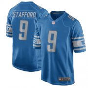 Wholesale Cheap Nike Lions #9 Matthew Stafford Light Blue Team Color Youth Stitched NFL Elite Jersey