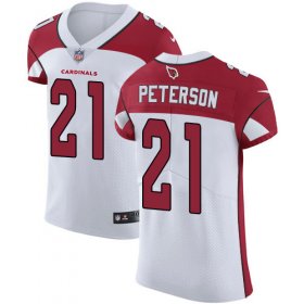 Wholesale Cheap Nike Cardinals #21 Patrick Peterson White Men\'s Stitched NFL Vapor Untouchable Elite Jersey