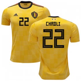 Wholesale Cheap Belgium #22 Chadli Away Kid Soccer Country Jersey