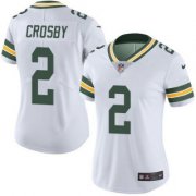 Wholesale Cheap Nike packers #2 mason crosby white women's stitched nfl vapor untouchable limited jersey