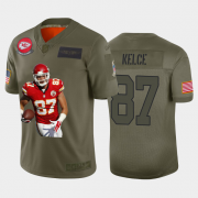Cheap Kansas City Chiefs #87 Travis Kelce Nike Team Hero 6 Vapor Limited NFL Jersey Camo