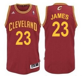 Wholesale Cheap Cleveland Cavaliers #23 LeBron James Red Swingman Jersey