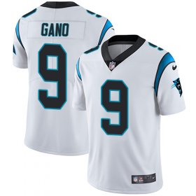 Wholesale Cheap Nike Panthers #9 Graham Gano White Men\'s Stitched NFL Vapor Untouchable Limited Jersey